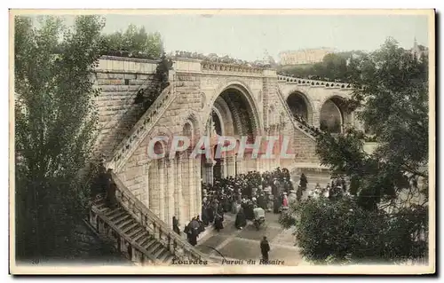 Cartes postales Lourdes Parvis du Rosaire