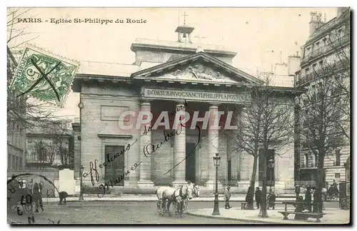 Cartes postales Paris Eglise St Philippe du Roule