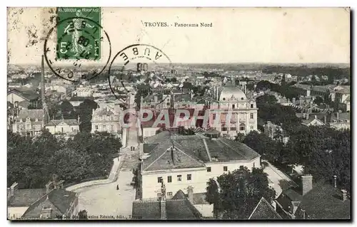 Cartes postales Troyes Panorama Nord