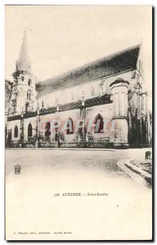 Cartes postales Auxerre Saint Eusebe