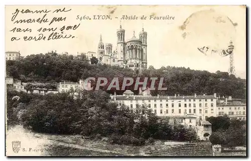 Cartes postales Lyon Abside de Fourviere