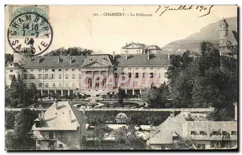 Cartes postales Chambery La Prefecture