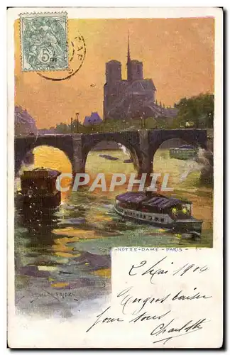 Cartes postales Notre Dame Paris Peniche