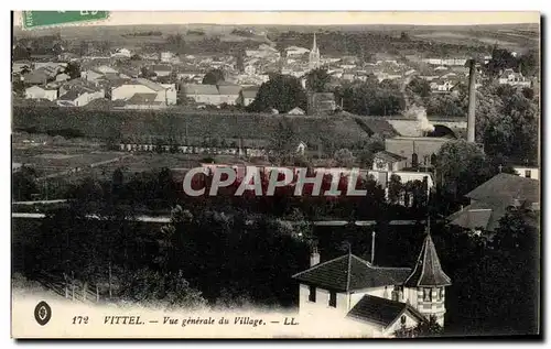 Cartes postales Vittel Vue generale du Village