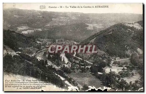 Ansichtskarte AK Correze La Vallee de la Correze a Aubazine