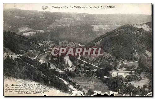 Cartes postales Correze La Vallee de la Correze a Aubazine