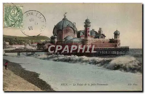 Cartes postales Nice Le Palais de la Jetee Promenade