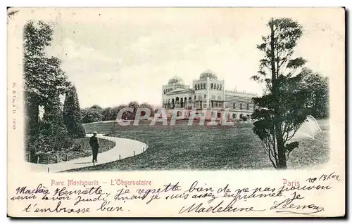 Cartes postales Paris Parc Montsouris L Observatoire