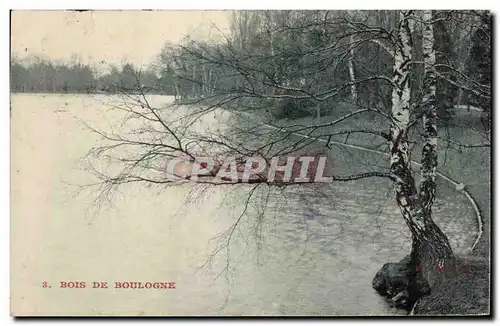 Cartes postales Paris Bois de Boulogne