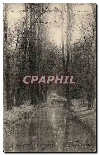 Cartes postales Paris Rivieres Au Bois De Vincennes