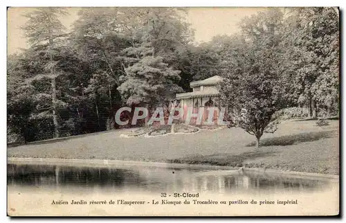 Cartes postales Saint Cloud Ancien jardin de l empereur Napoleon