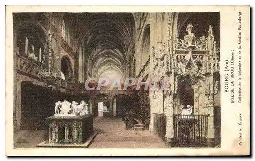 Cartes postales Bourg Eglise Brou