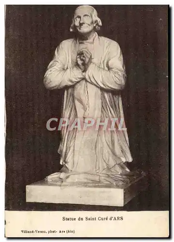 Cartes postales Statue du Saint Cure d Ars