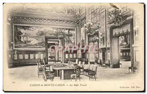 Cartes postales Casino de Monte Carlo La Salle Touzel Monaco