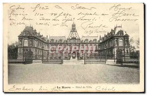 Cartes postales Le Havre Hotel de Ville