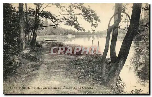 Ansichtskarte AK Rueil Effet du Matin et L Etang de St Cucufa