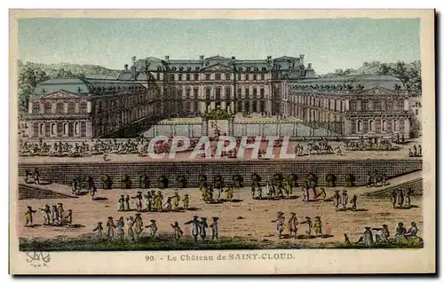 Cartes postales Le Chateau de Saint Cloud