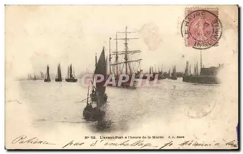 Cartes postales L Avant Port L Heure de la Maree Le Havre