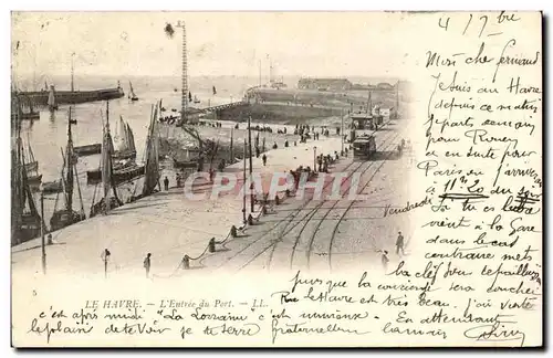 Cartes postales Le Havre L Entree du Port