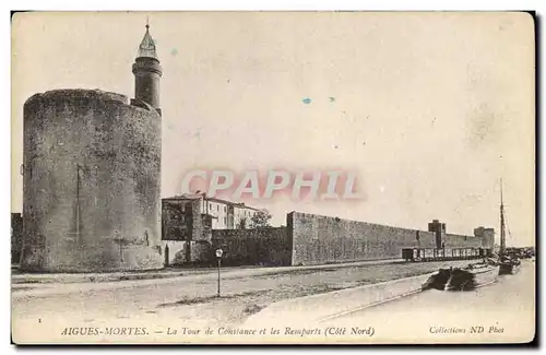 Cartes postales Aigues Mortes La Tour de Constance et les Remparts