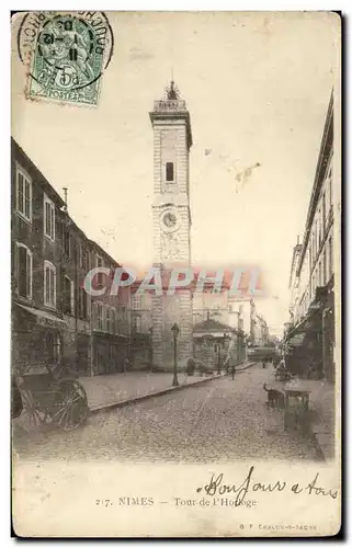 Cartes postales Nimes Tour de L Horloge