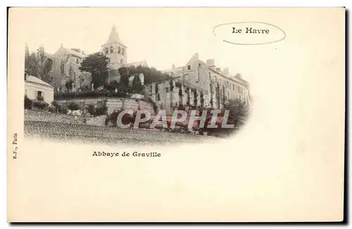 Cartes postales Abbaye de Graville Le Havre