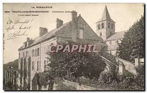 Ansichtskarte AK La Normandie Graville Sainte Honorine l ancienne abbaye