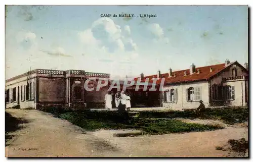 Cartes postales Camp de Mailly L Hopital Militaria