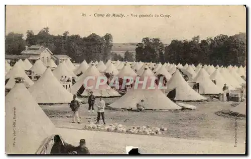 Ansichtskarte AK Camp de Mailly Vue generale du Camp Militaria