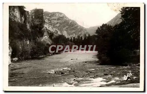 Cartes postales Tarascon Sur Ariege (Ariege) Les Remparts et I Ariege au confluent du Vicdessos