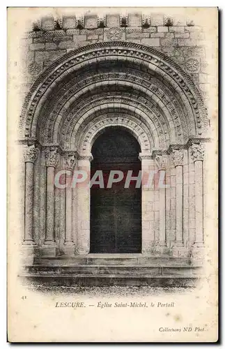 Cartes postales Lescure Eglise Saint Michel Le Portait