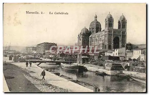 Cartes postales Marseille La Cathedrale