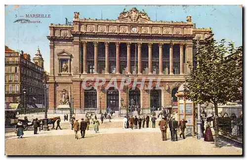 Cartes postales Marseille La Bourse