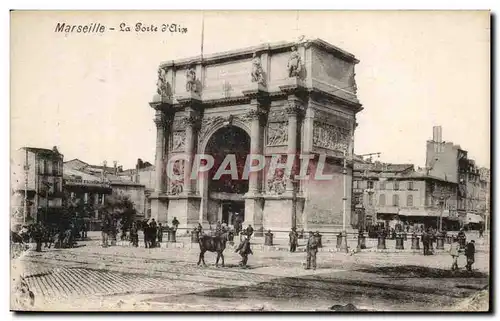 Cartes postales Marseille La Porte d aix