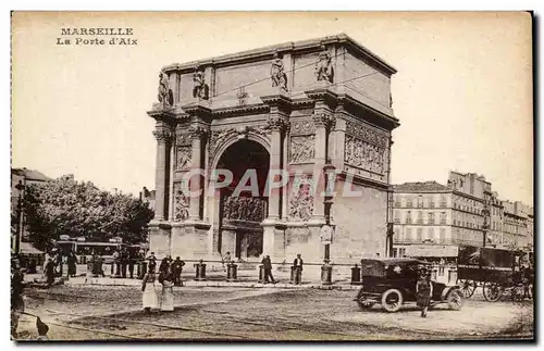 Cartes postales Marseille La Porte D Aix