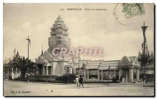 Cartes postales Marseille Palais de Cambodge