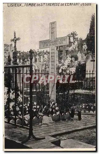 Cartes postales Lisieux Tombe De St Therese De L Enfant Jesus