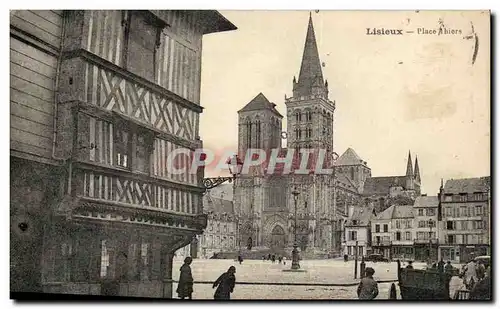 Cartes postales Lisieux Place Thiers