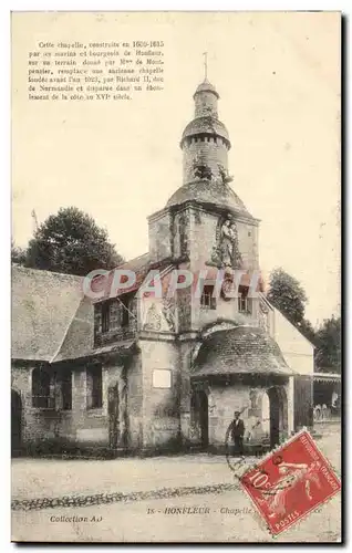 Cartes postales Honfleur Chapelle