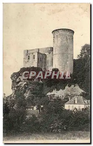 Ansichtskarte AK Falaise La Tour Talbot et le Donjon (Cote Sud)