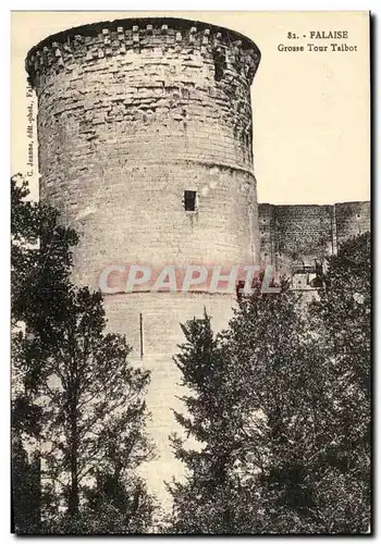 Cartes postales Falaise Grosse Tour Talbot