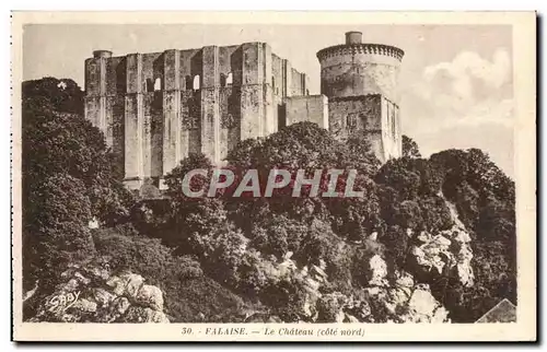 Cartes postales Falaise Le Chateau (Cote Nord)