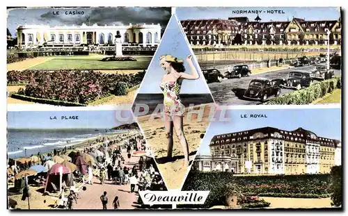 Cartes postales Deauville Le Plage