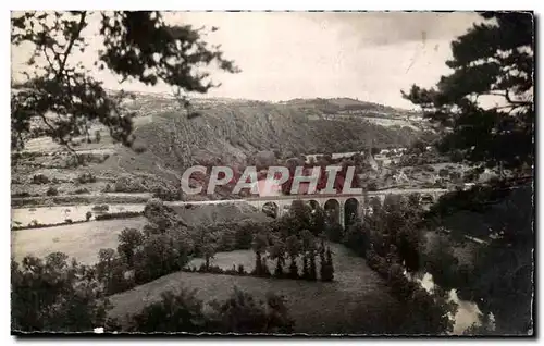 Cartes postales La Suisse Normande Clecy (Calvados) Le Viadac et le Rocher des Parcs