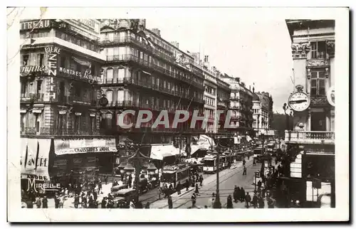 Cartes postales Marseille La Canebiere