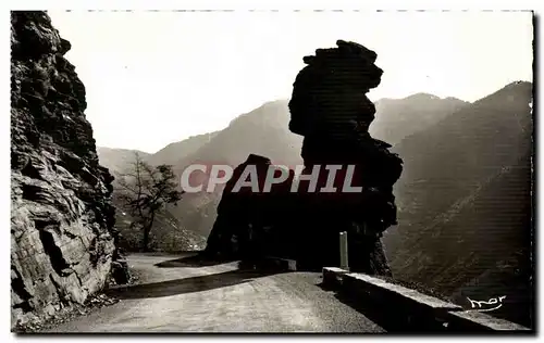 Cartes postales Gorges De Daluis La Tete de Femme