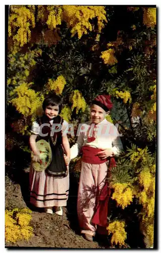 Cartes postales Cote D Azur Enfants en Costumes Nigois