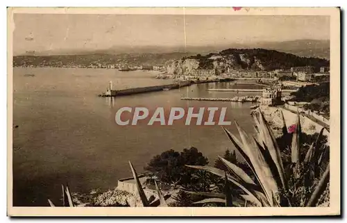 Cartes postales La Douce france Cote D Azur Nice Vue generale prise de la Moyenne Corniche