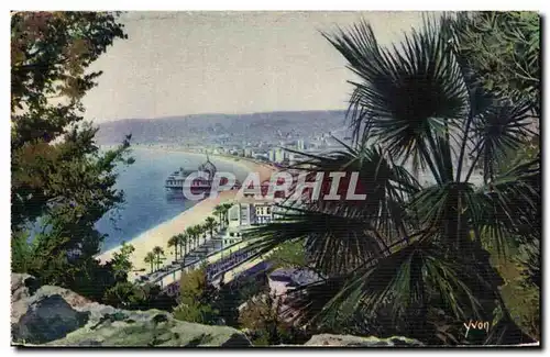 Cartes postales La Douce France Cote D Azur Nice La Bais des Anges