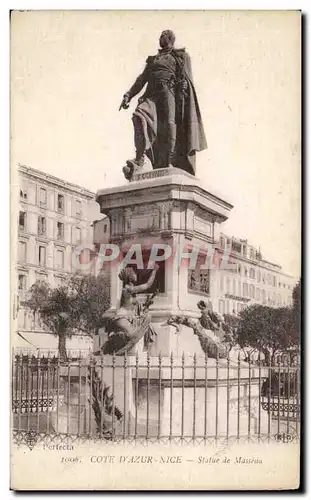 Cartes postales Cote D Azur Nice Statue de Massena